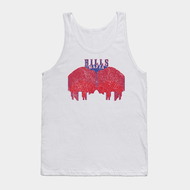 Bills Mafia, Buffalo Bills Tank Top by Global Creation